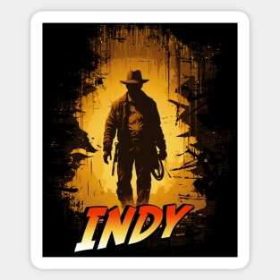 Dr. Jones Indiana Jones Sticker